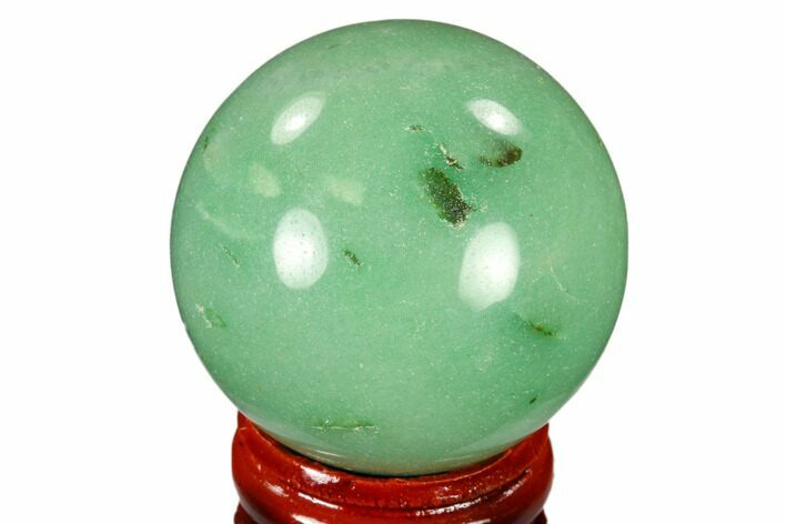 Polished Green Aventurine Sphere - China #116005